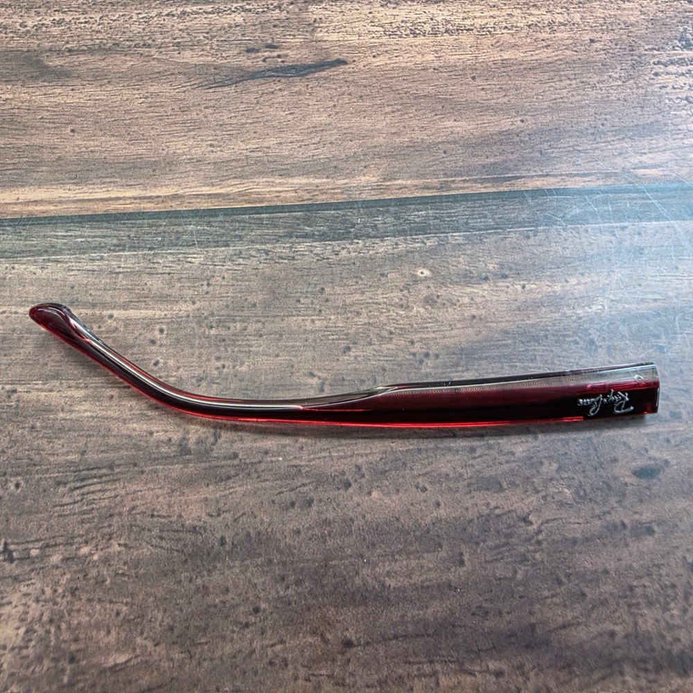 Ray-Ban RB 5114 5112 Burgundy Left Temple Arm Replacement 135mm Eyeglasses Part